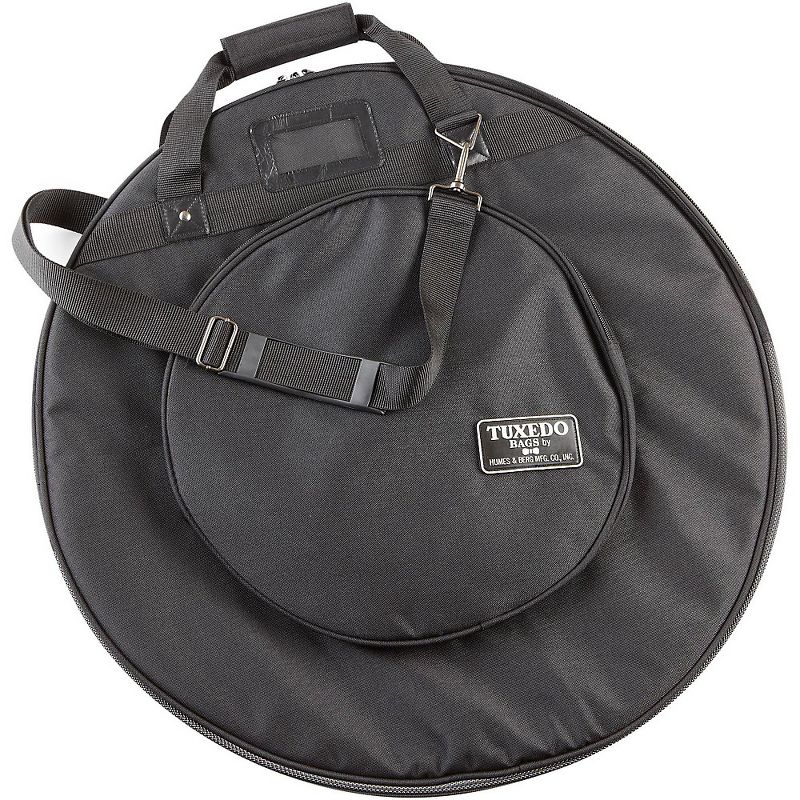 Humes & Berg Tuxedo Cymbal Bag with Shoulder Strap Black 22 in.