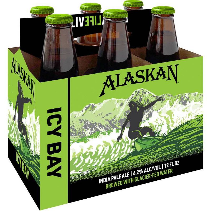 Alaskan Icy Bay IPA Beer - 6pk/12 fl oz Bottles