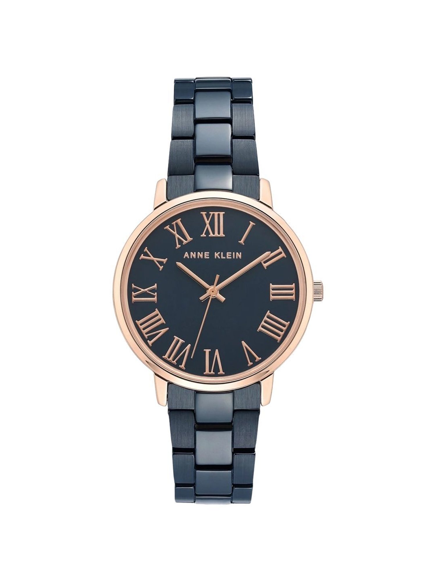 Anne Klein NCAK3718NVRG Analog Watch for Women