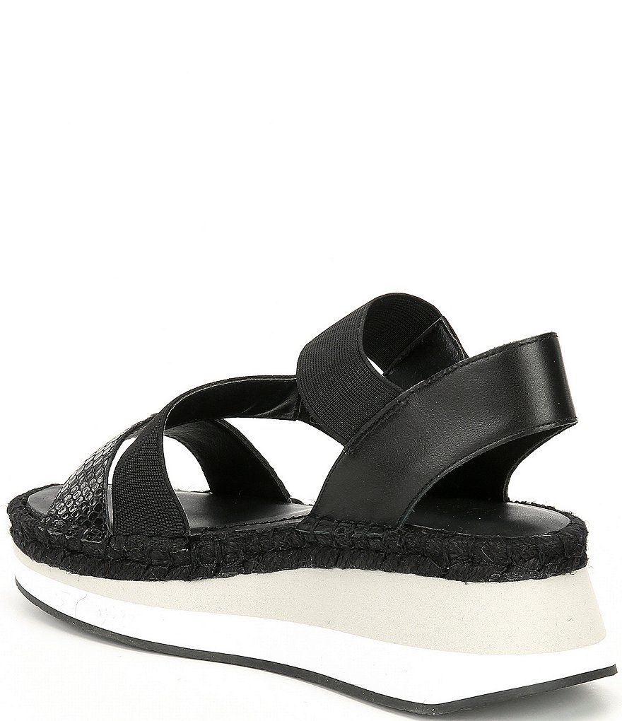 Donald Pliner Sadie Flatform Leather Wedge Sandals