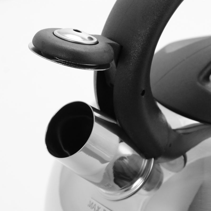 Bonjour Round Glass Teapot with Flavor Lock Infuser (34 oz)