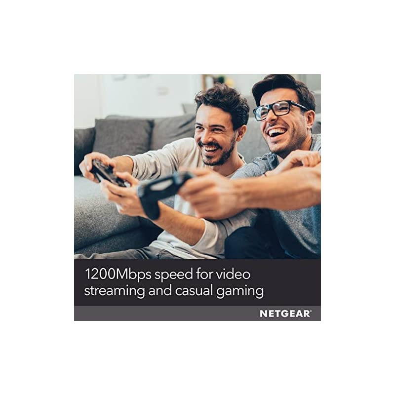 WiFi Range Extender EX6120 Coverage up to 1200 sqft and 20 devices with AC1200 Dual Band Wireless Signal Booster amp Repeater up to 1200Mbps speed and Compact Wall Plug Design