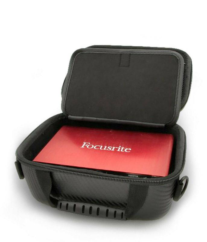 CASEMATIX Carry Case Fits Focusrite Scarlett 2i2 2nd Gen USB Audio Interface