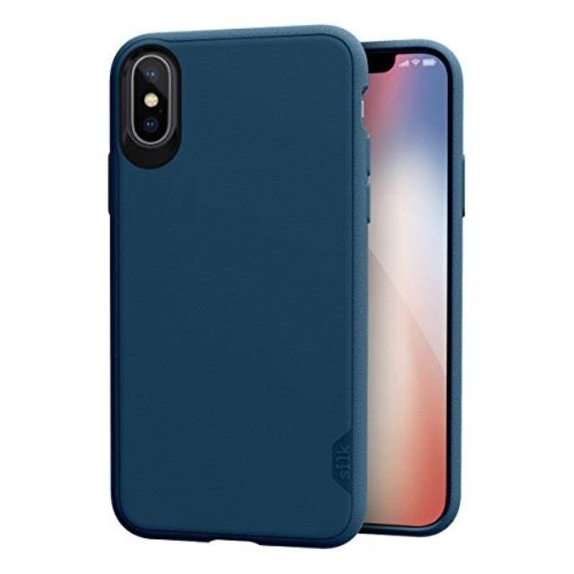 silk iphone x grip case  base grip lightweight protective iphone 10 slim cover kung fu grip returns updated version blue jade