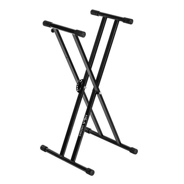 H&A Double-X Keyboard Stand with Easy Lock #HA-DXKS