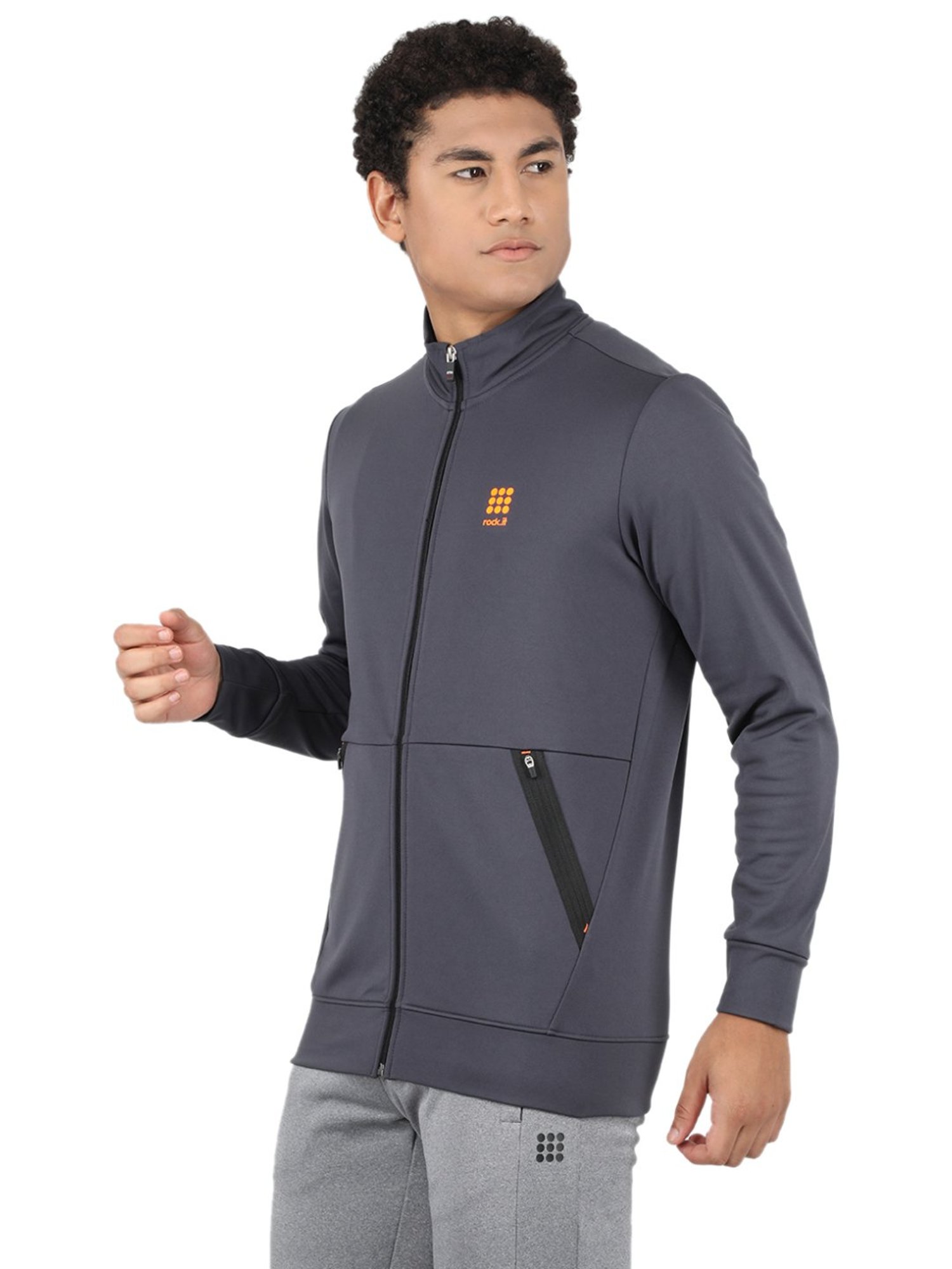 Forca Black Regular Fit Printed Sweatshirt