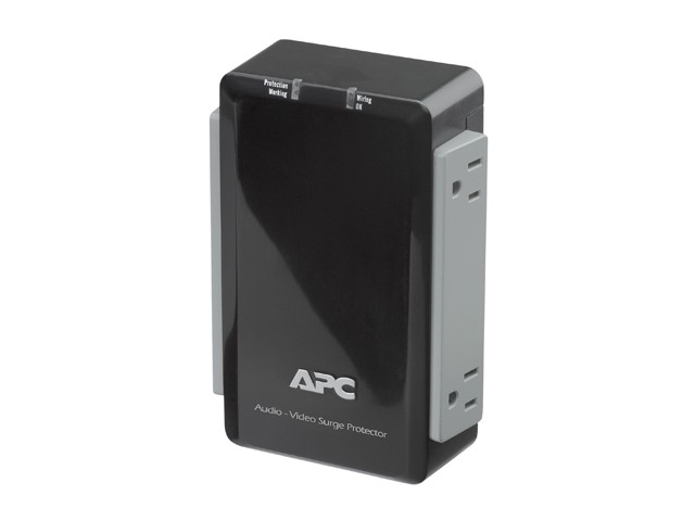 APC P4V 4 Outlets 1700 Joules 4-Outlets Surge Suppressor