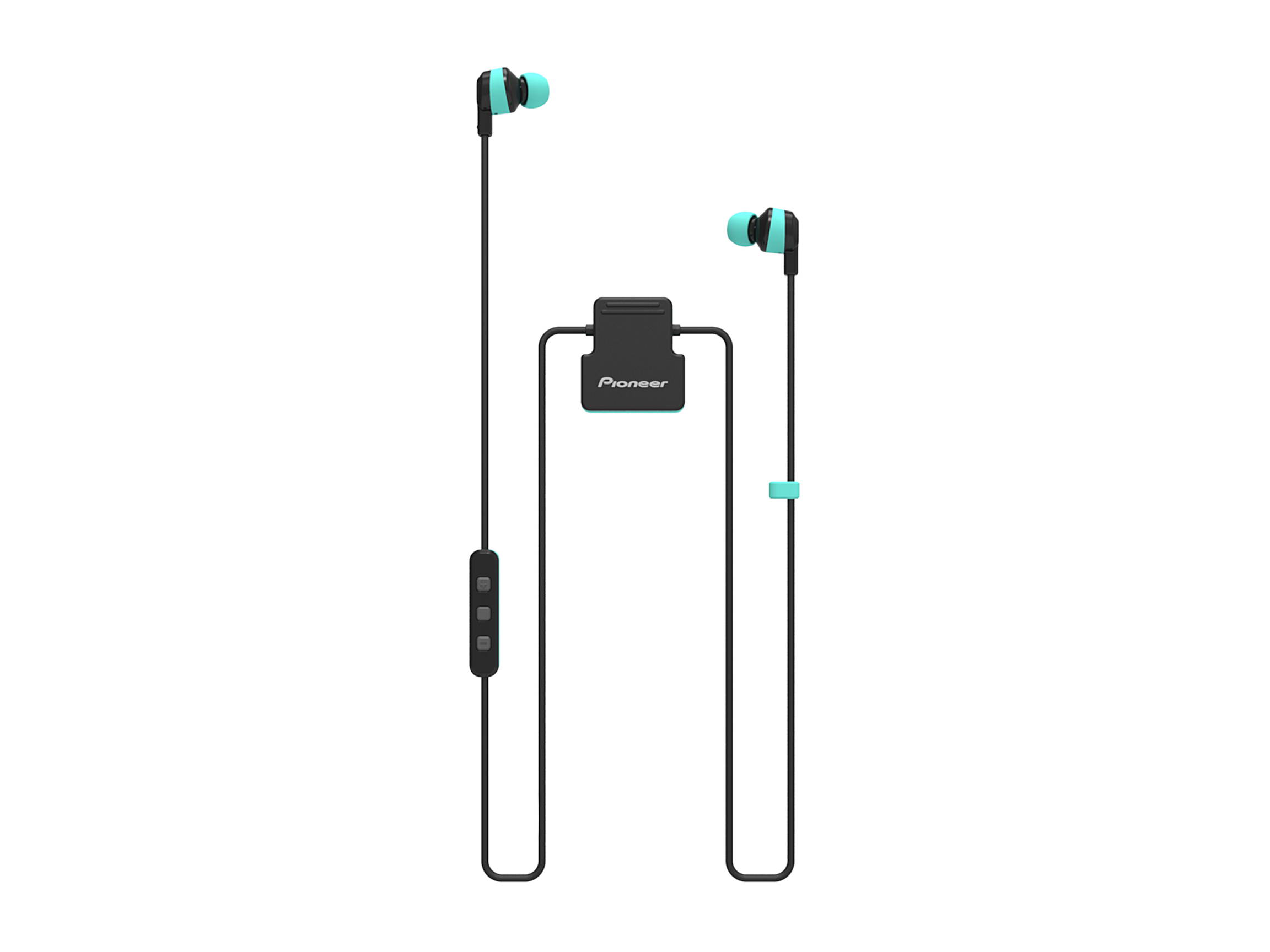 Pioneer SE-CL5BT-GR Wireless Bluetooth Earphones -Green/Black