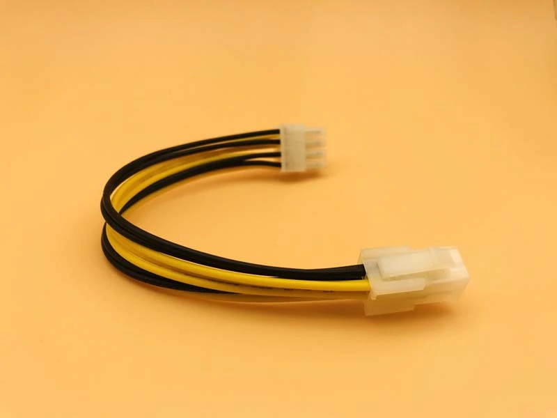 20cm ATX 4 Pin to 8 pin EPS 12V ATX Motherboard Power Supply Adapter Converter Cable For Bitcoin Miner Antminer Mining