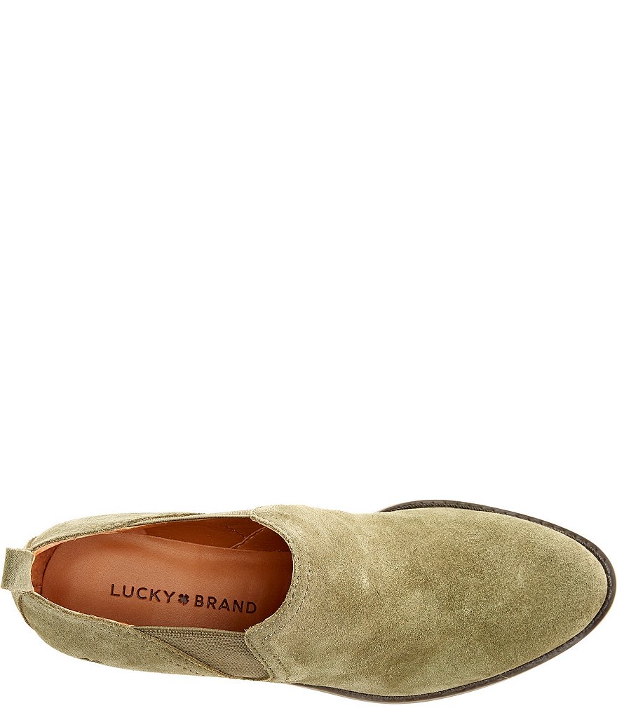 Lucky Brand Fallo Leather Booties