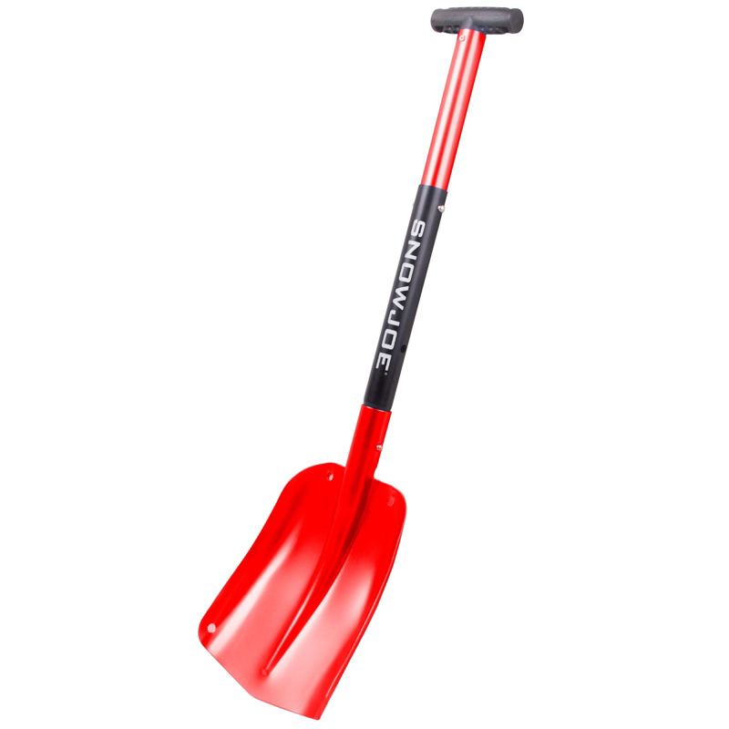 Snow Joe ATJ401M-RED  Compact Utility Shovel | 32-Inch | Aluminum | 3-Piece Smart Lock