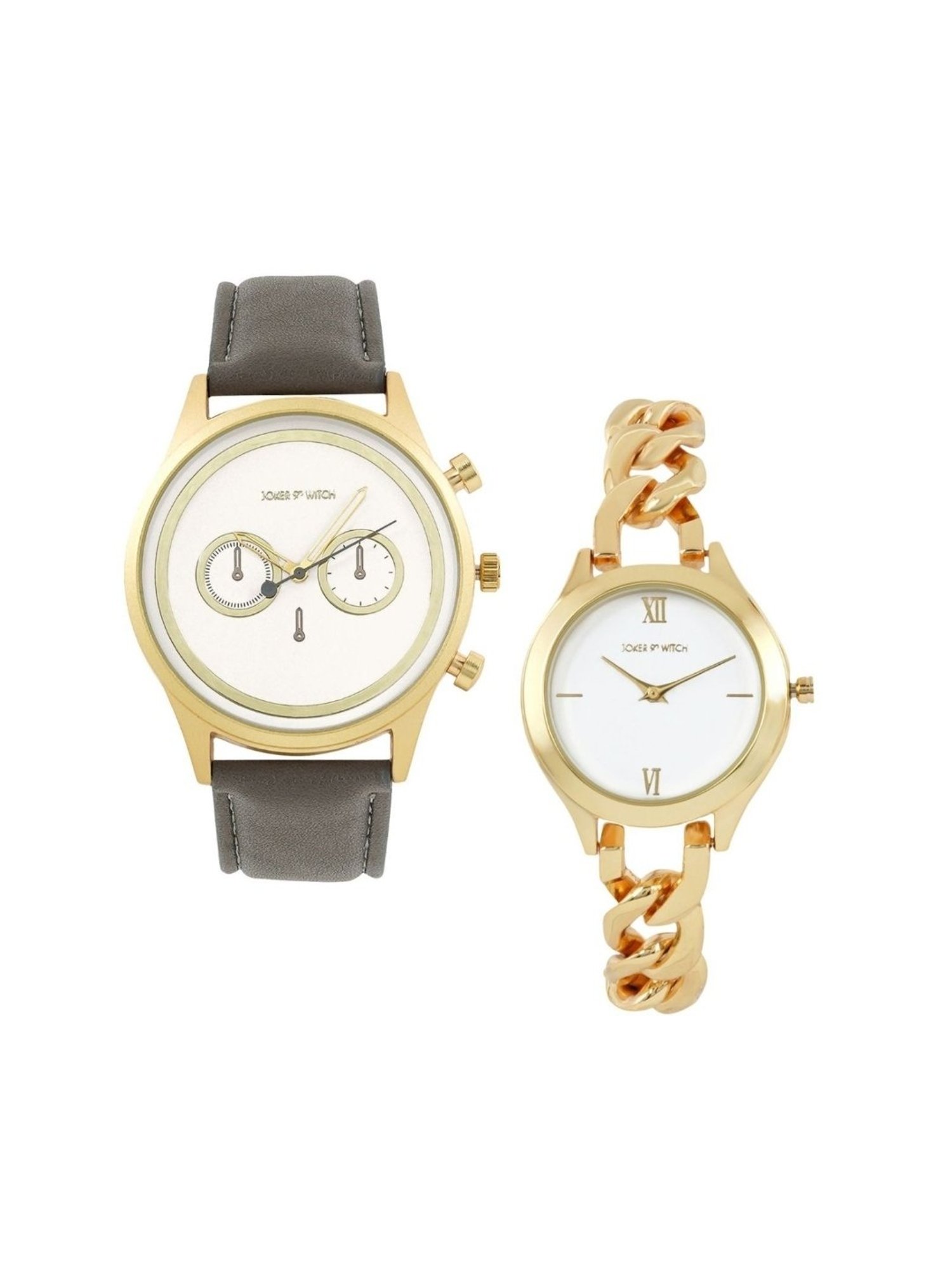 Joker & WItch JWCW231 Chronograph Couple Watch