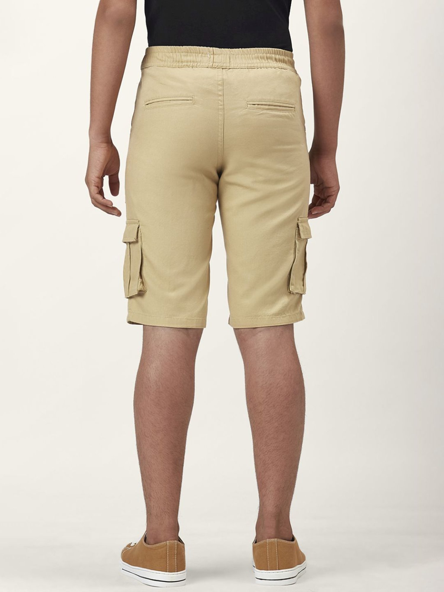 Coolsters by Pantaloons Kids Beige Cotton Regular Fit Shorts