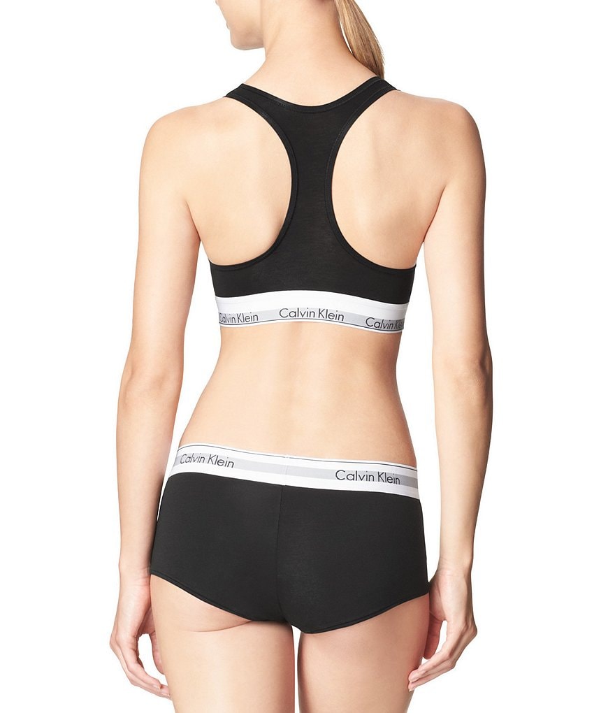 Calvin Klein Modern Cotton Racerback Sports Bralette