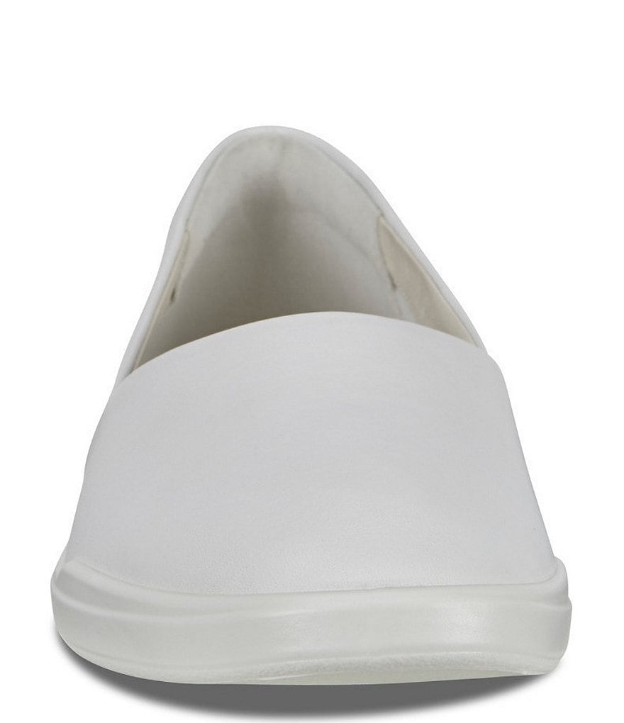 ECCO Simpil Leather Slip On Sneakers