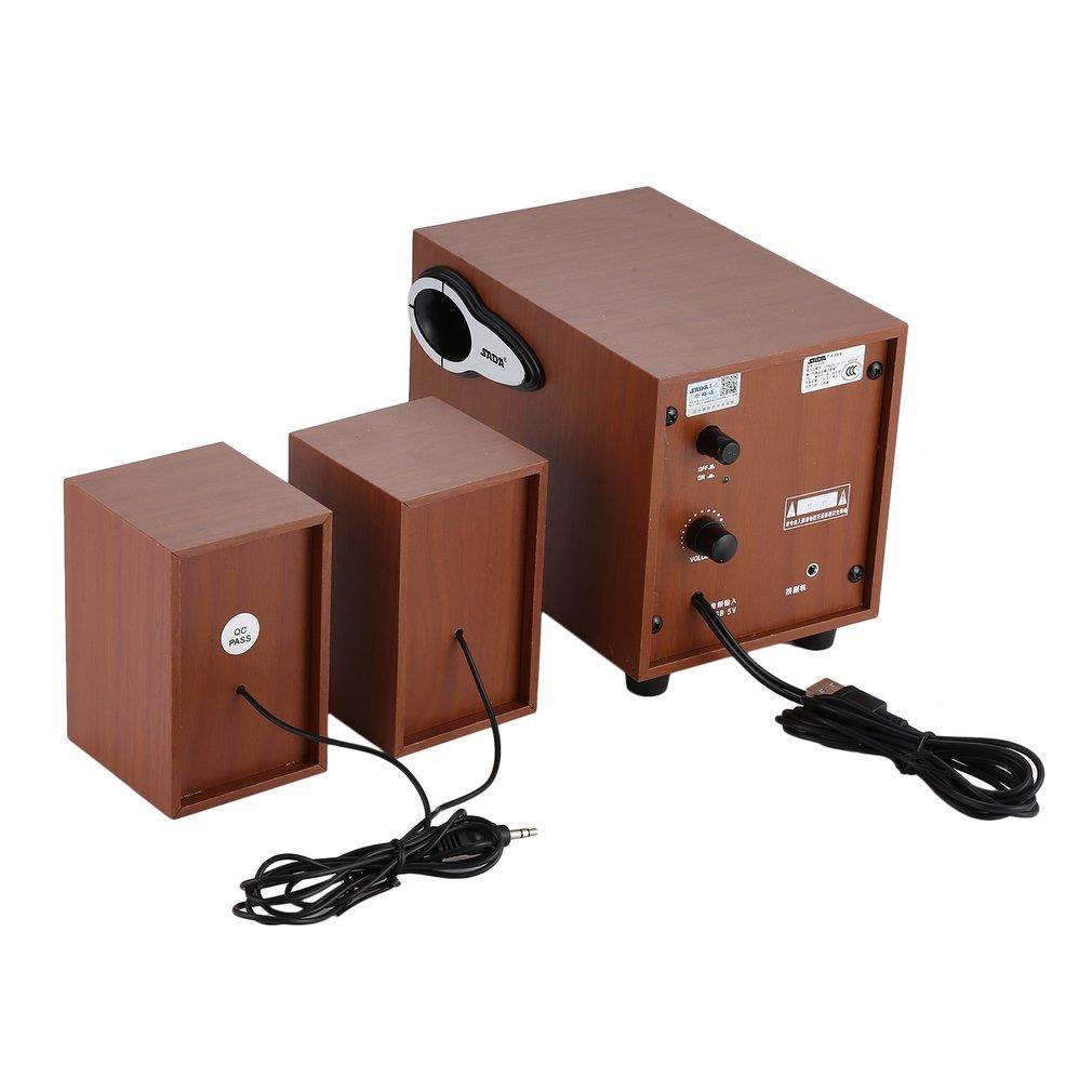 SADA D-200G Bluetooth Computer Speaker Stereo Portable Multimedia Laptop