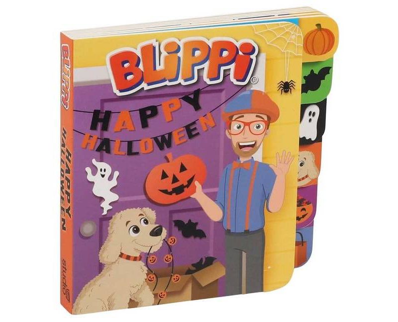 Blippi Mini Tabbed Halloween BB (Board Book)