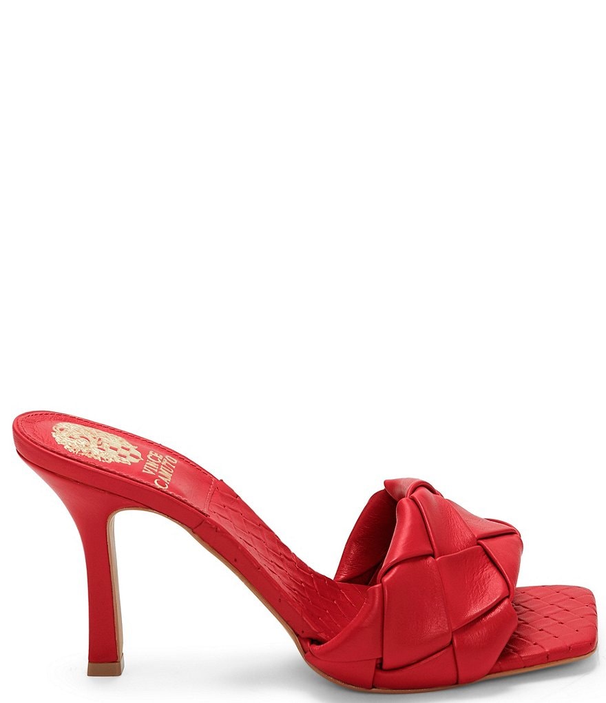 Vince Camuto Brelanie Woven Leather Dress Mules