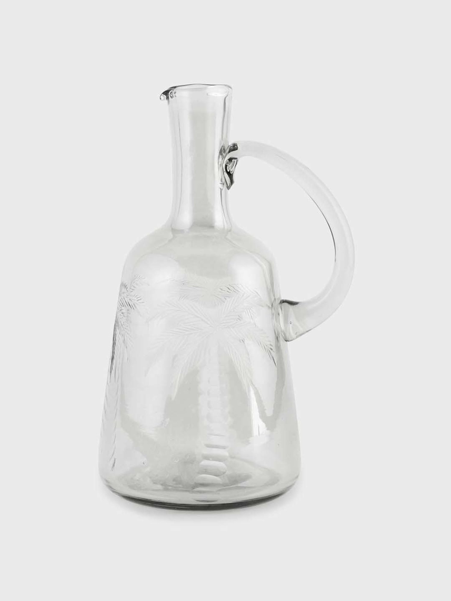 Fabindia Natural Glass Gulab Water Jug (0.55 L)