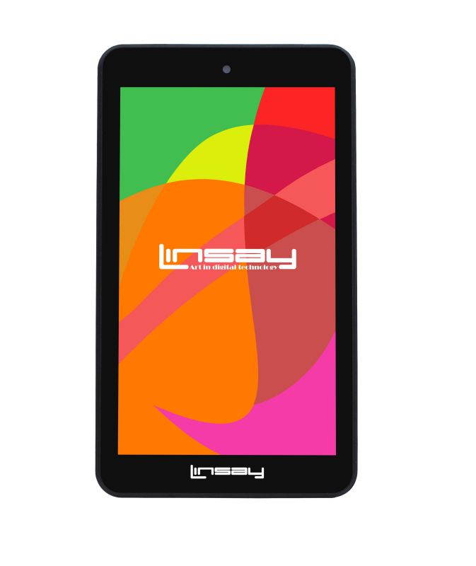 LINSAY&reg; 7"  Quad Core Tablet 2GB Ram 16GB Storage Android 10 Dual Camera