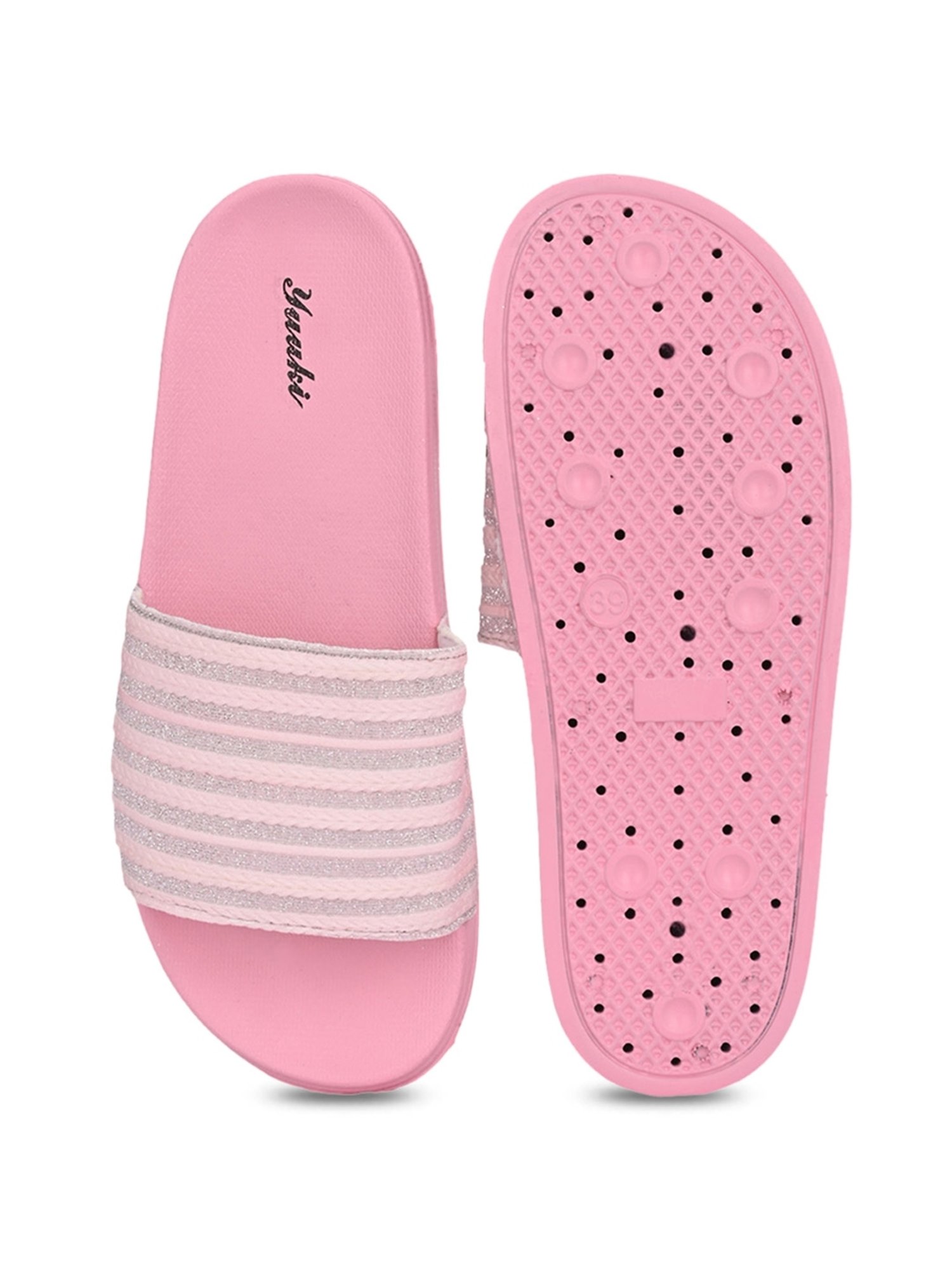 Yuuki Women's Pink Slides