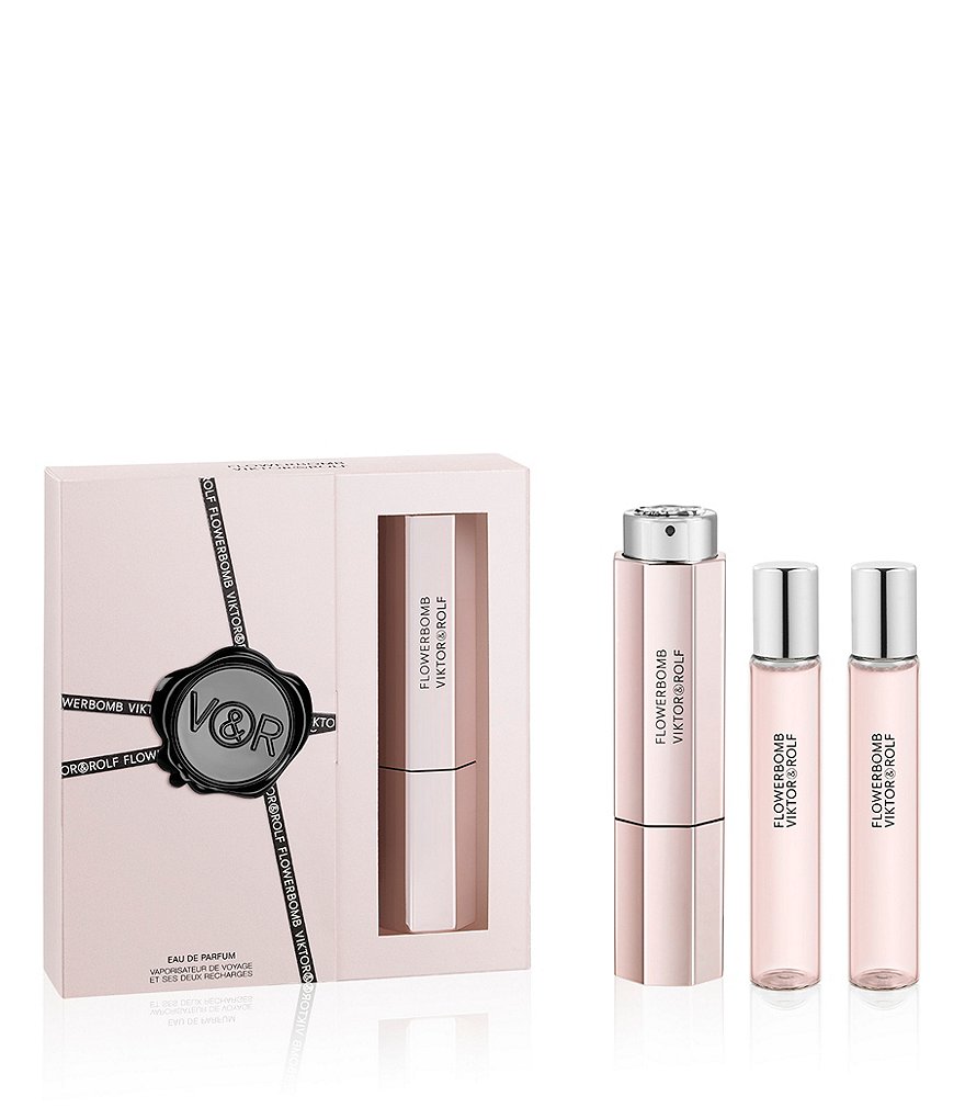 Viktor & Rolf Flowerbomb Twist & Spray Travel Spray Trio