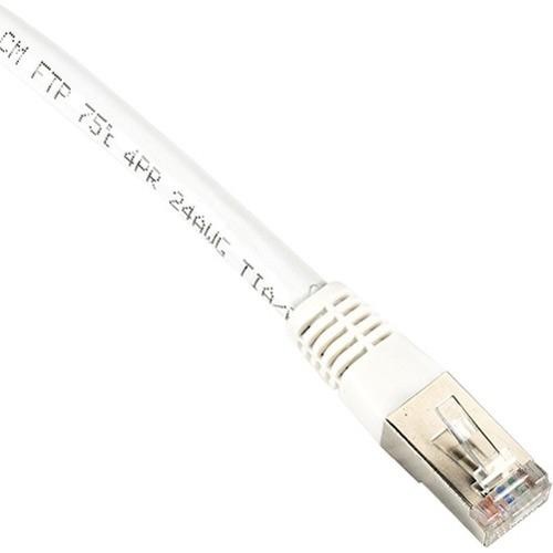 CAT6 400MHZ SLD FUTP PVC MLD WH 20FT
