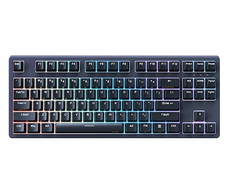 Anne Pro 2 60% Mechanical Keyboard Wired/Wireless Dual Mode Full RGB Double Shot PBT - Brown Switch