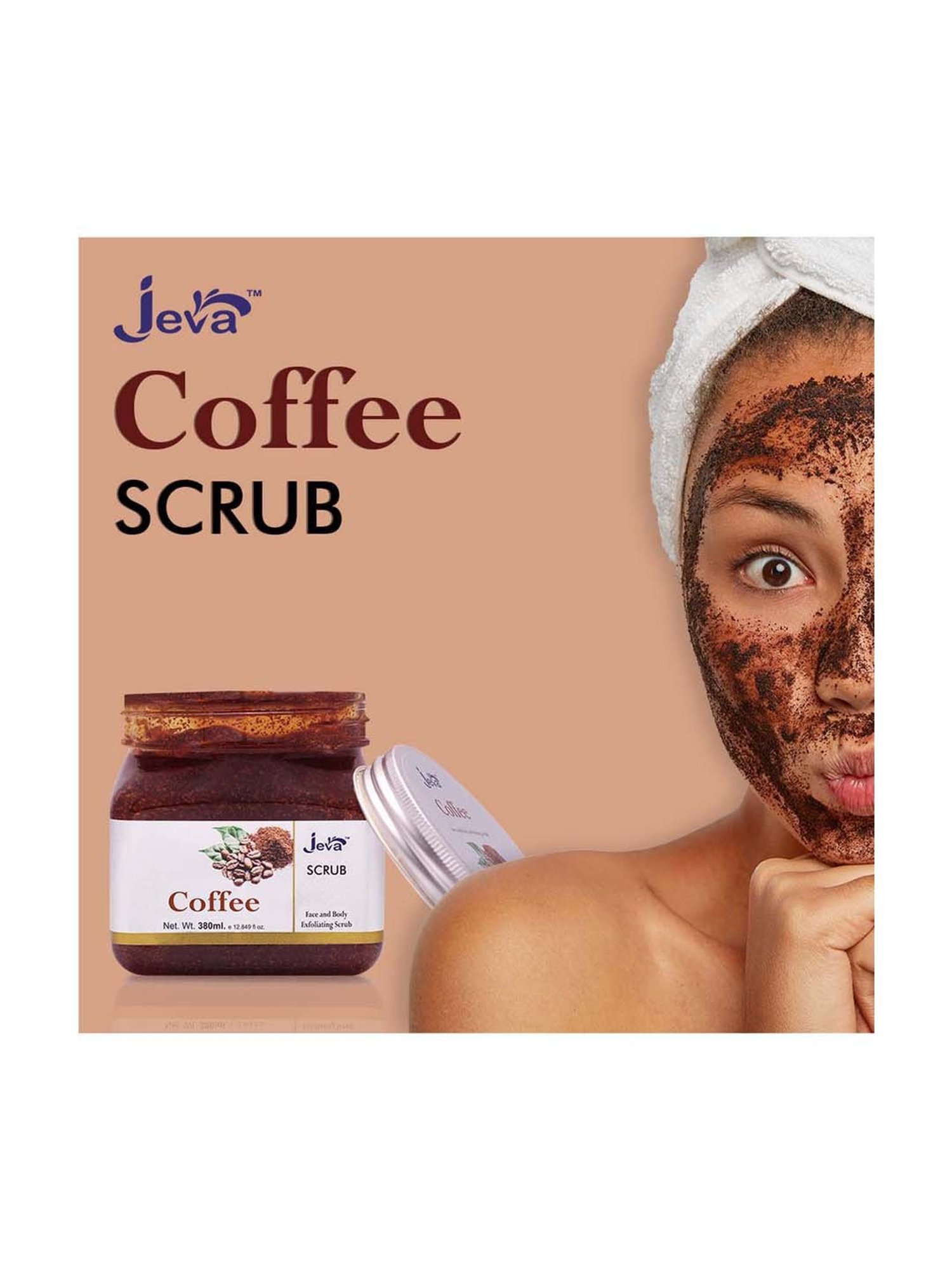 Coffee Face & Body Exfoliating Scrub - 380 ml