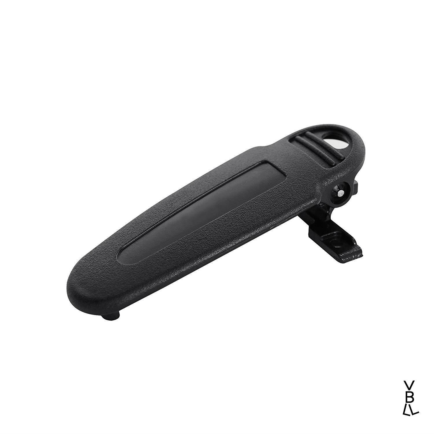 Guanshan 5X KBH-12 Belt Clip Replacement for Kenwood NX-220 NX-320 TK-3360 TK-3173 TK-3170 TK-3160 TK-3140 TK-2360 TK-2170 TK-2160 TK-2140 Two Way Radio Walkie Talkie