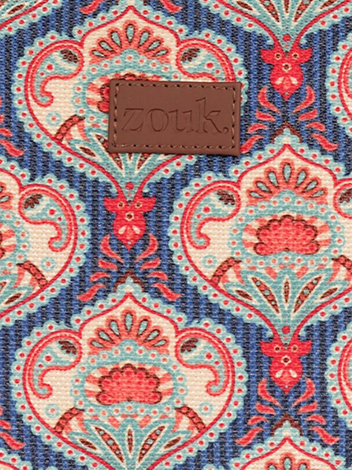 ZOUK Blue Printed Lunch Bag