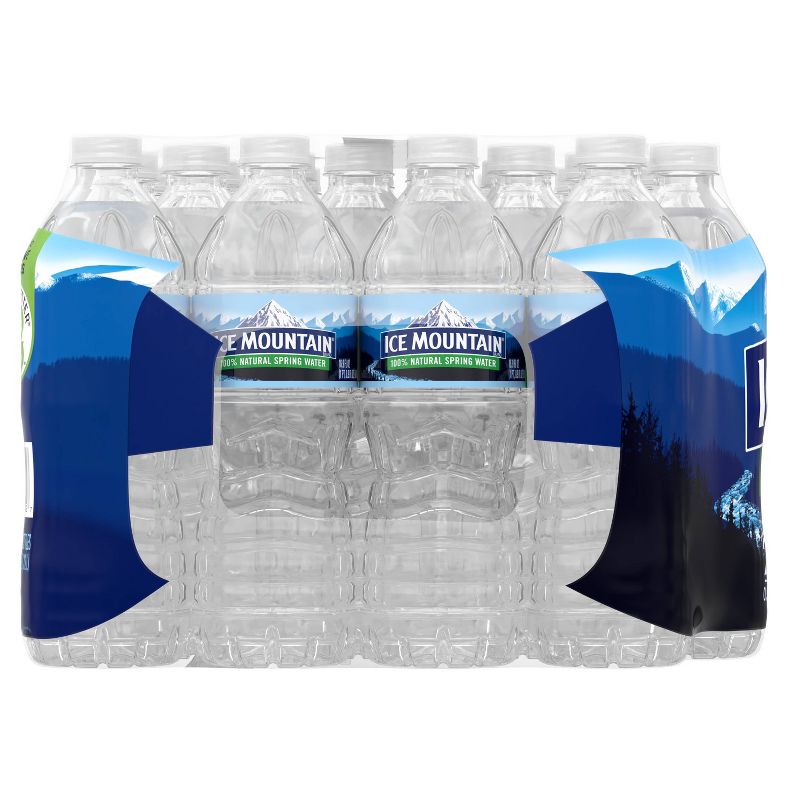 Ice Mountain Brand 100% Natural Spring Water - 24pk/16.9 fl oz Bottles