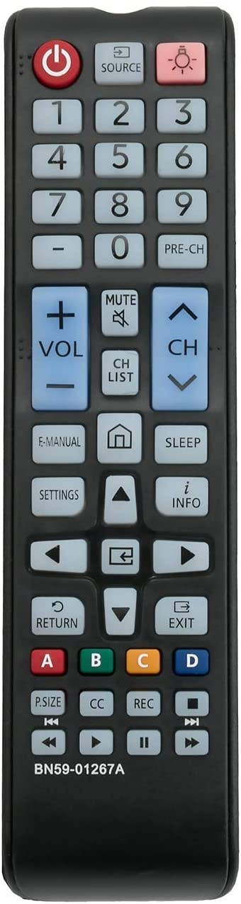 New BN59-01267A Replace Remote Control fit for Samsung LCD TV HDTV LN32C450E1V M4500 M5300 Series UN24M4500A UN28M4500A UN32M530 UN40M5300 UN40M530D UN43M5300 UN43M530D UN49M5300 UN50M5300 UN50M530D