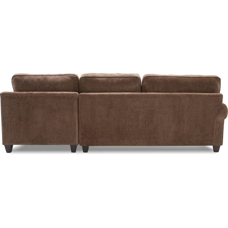 Langston Sectional Brown - True Seating