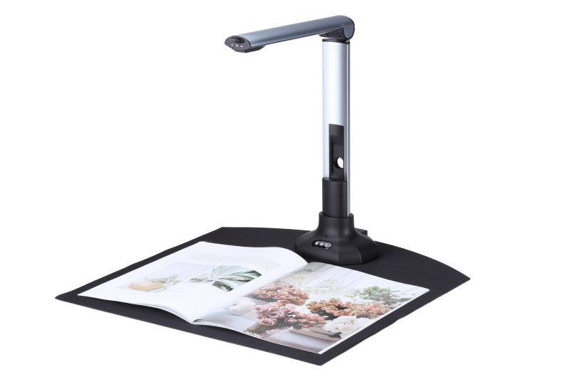 BK52 Professional Document Camera Book Scanner Doc Camera Max Scanning Size A3 with SDK & Twain,Multiple Language OCR, LED Lights, 10 Mega-pixe for Teachers, Laptop, Computer(Only Work with Windows