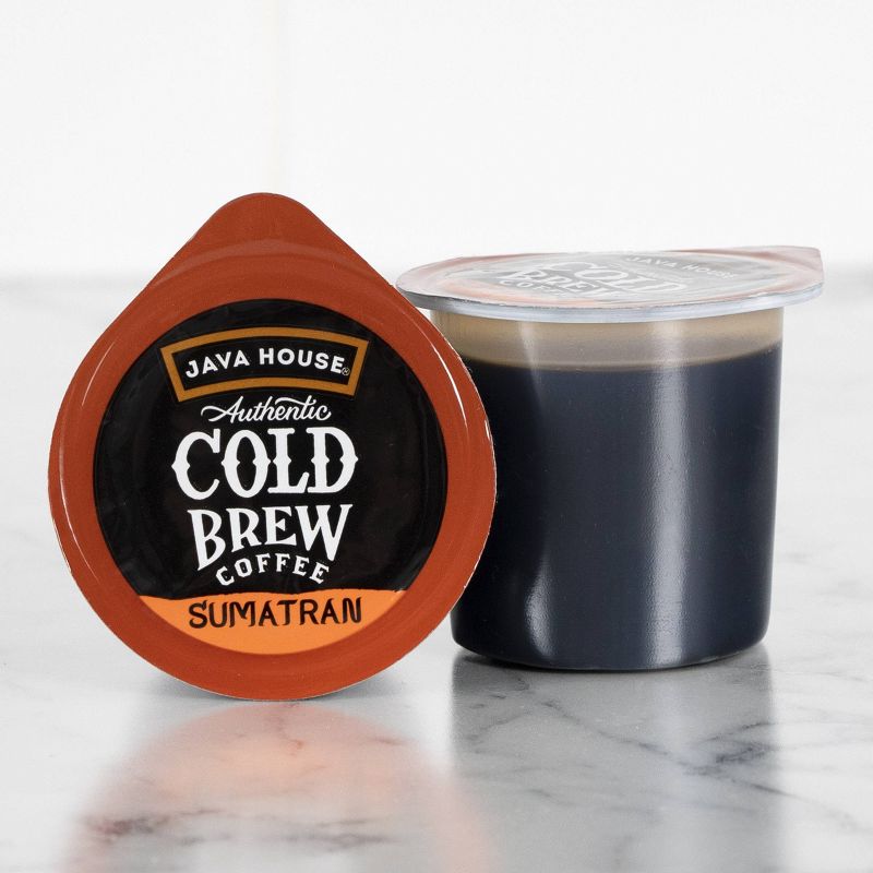 Java House Cold Brew Sumatran Dark Roast Single Serve - 12ct