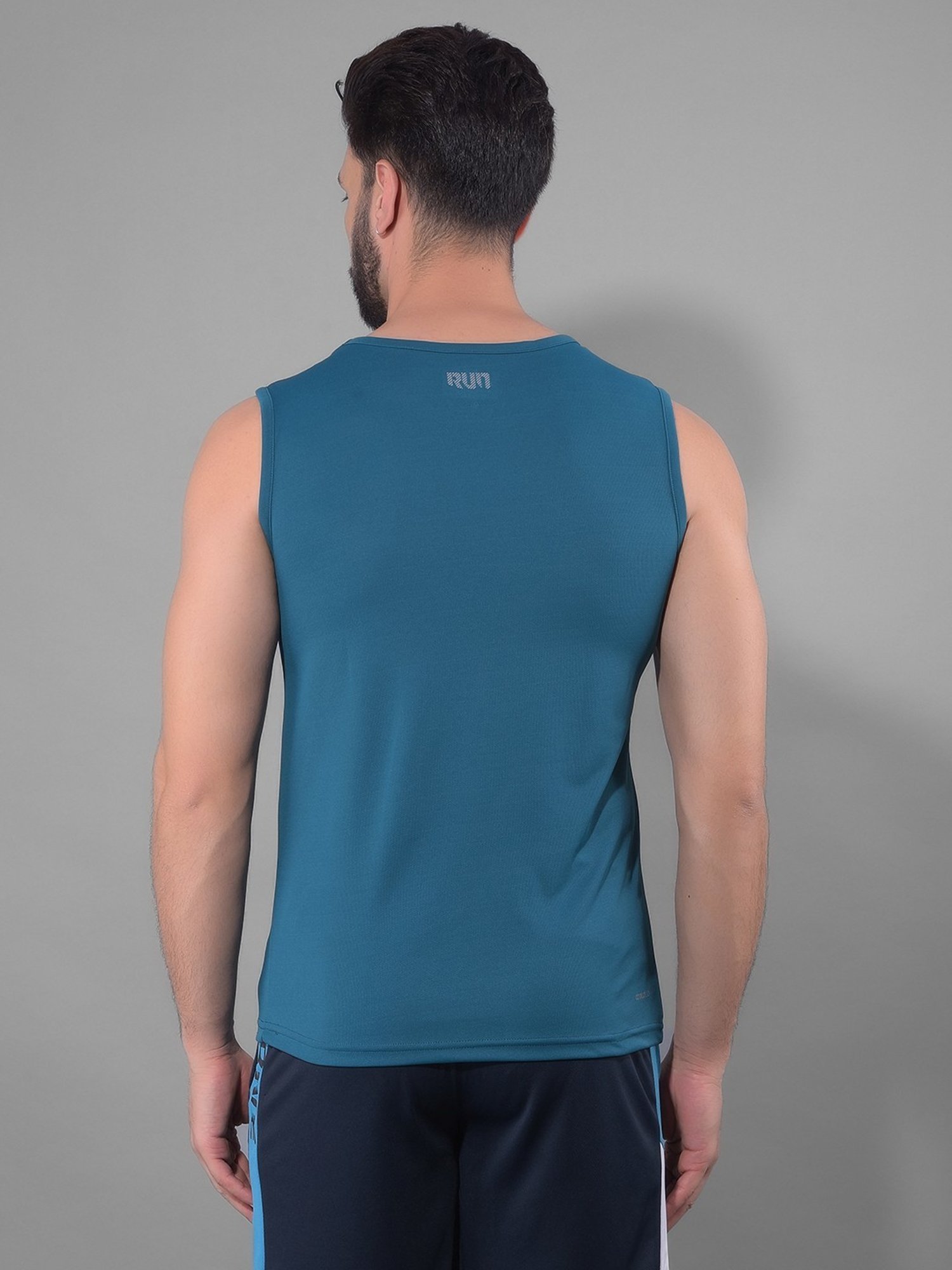 Force NXT Multicolored Regular Fit Gym Vest - Pack Of 5