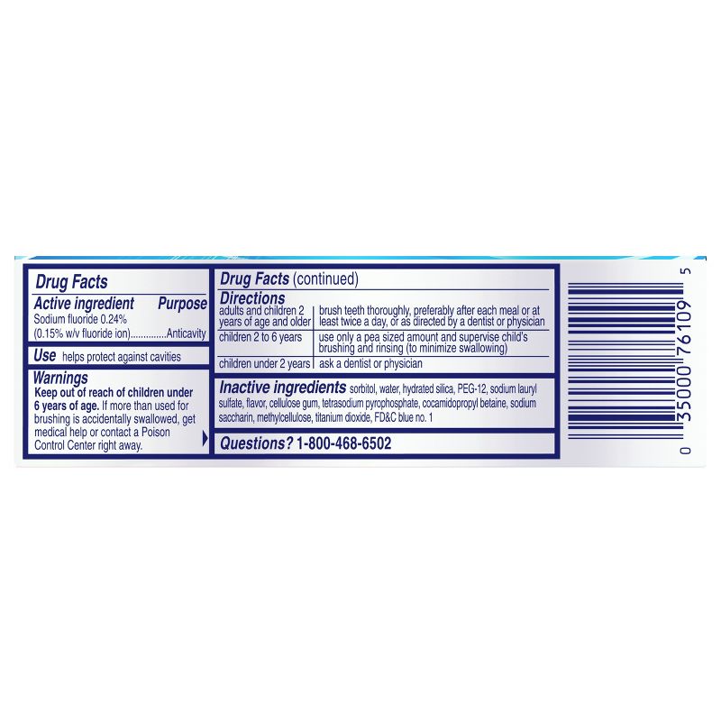 Colgate Max Fresh Whitening Toothpaste with Mini Breath Strips - Trial Size - 1oz