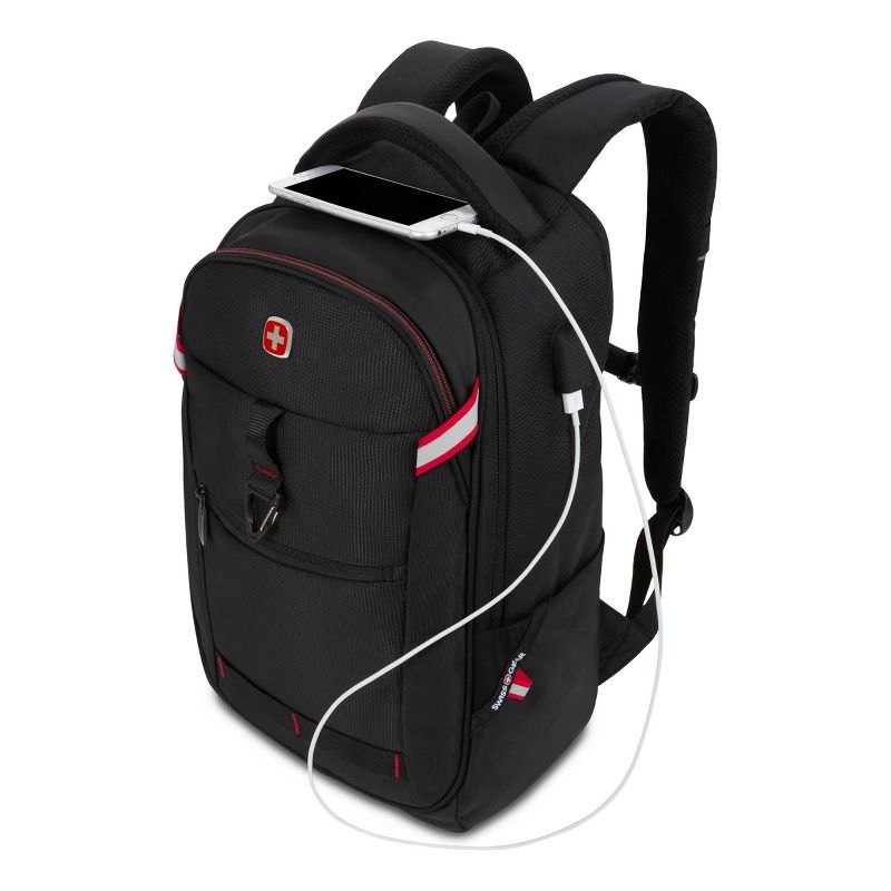 SWISSGEAR 17" Core Travel Backpack - Black