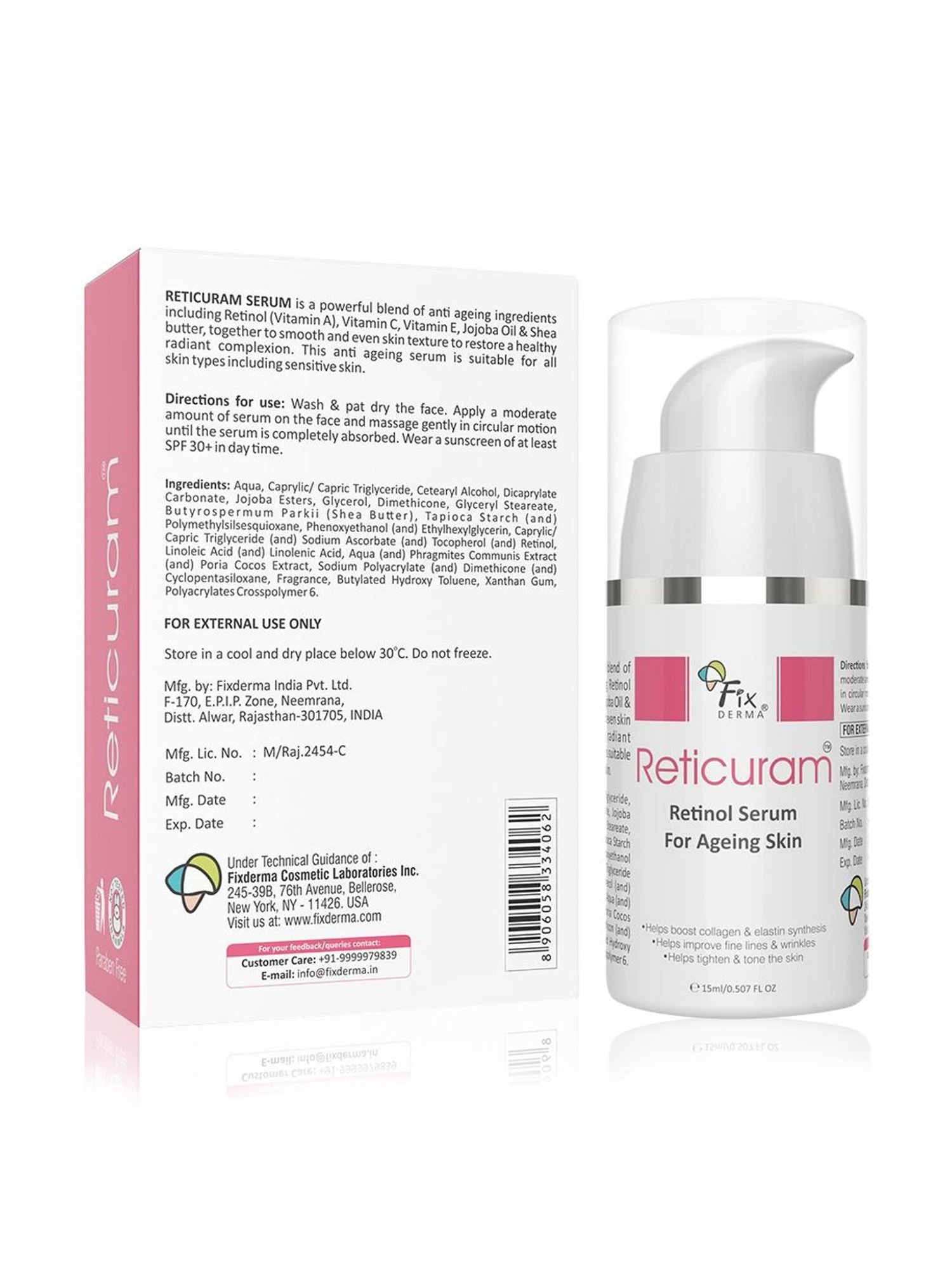 Fixderma Reticuram Serum - 15 ml