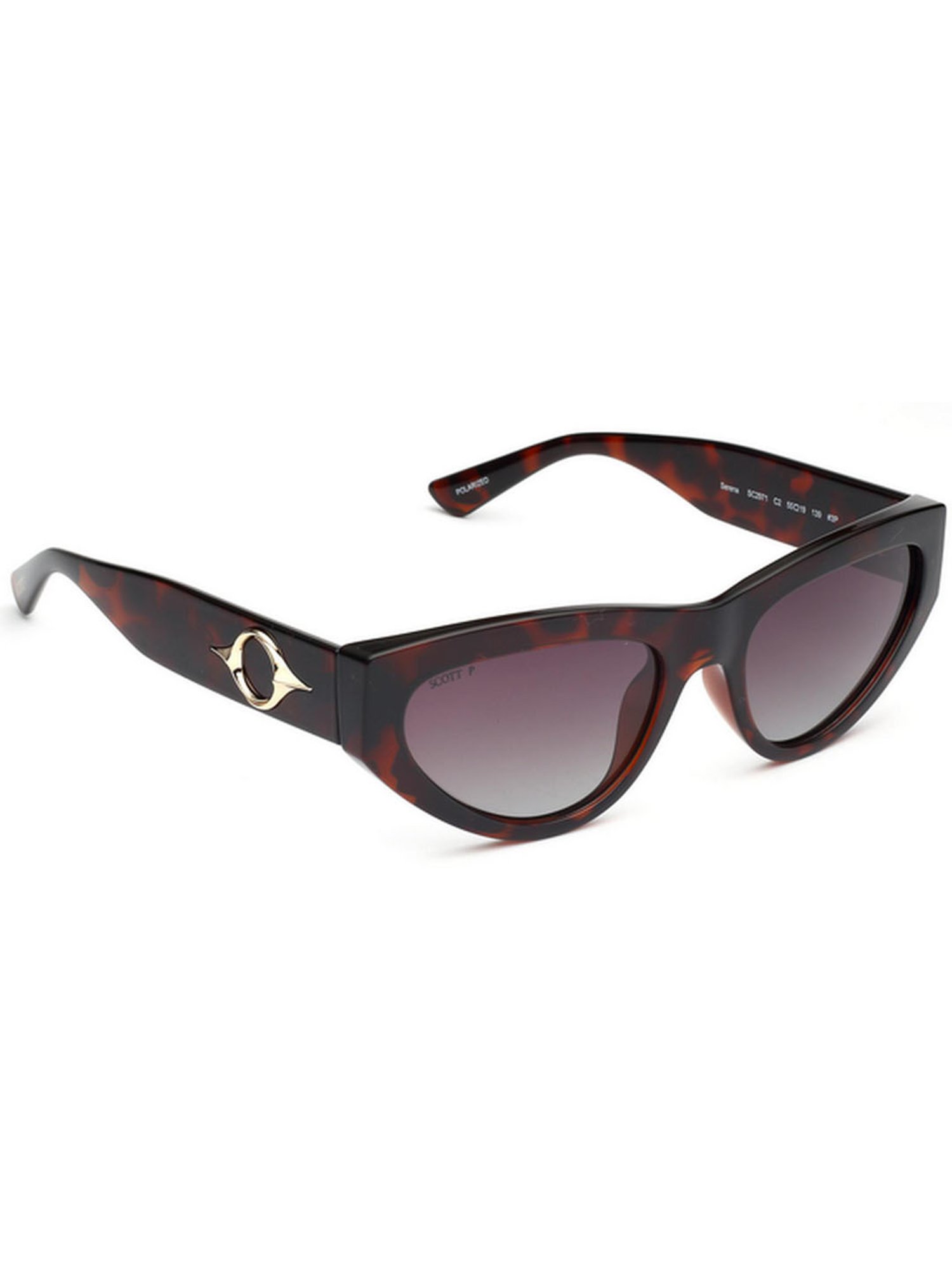 SCOTT Green Cat Eye UV Protection Sunglasses for Women
