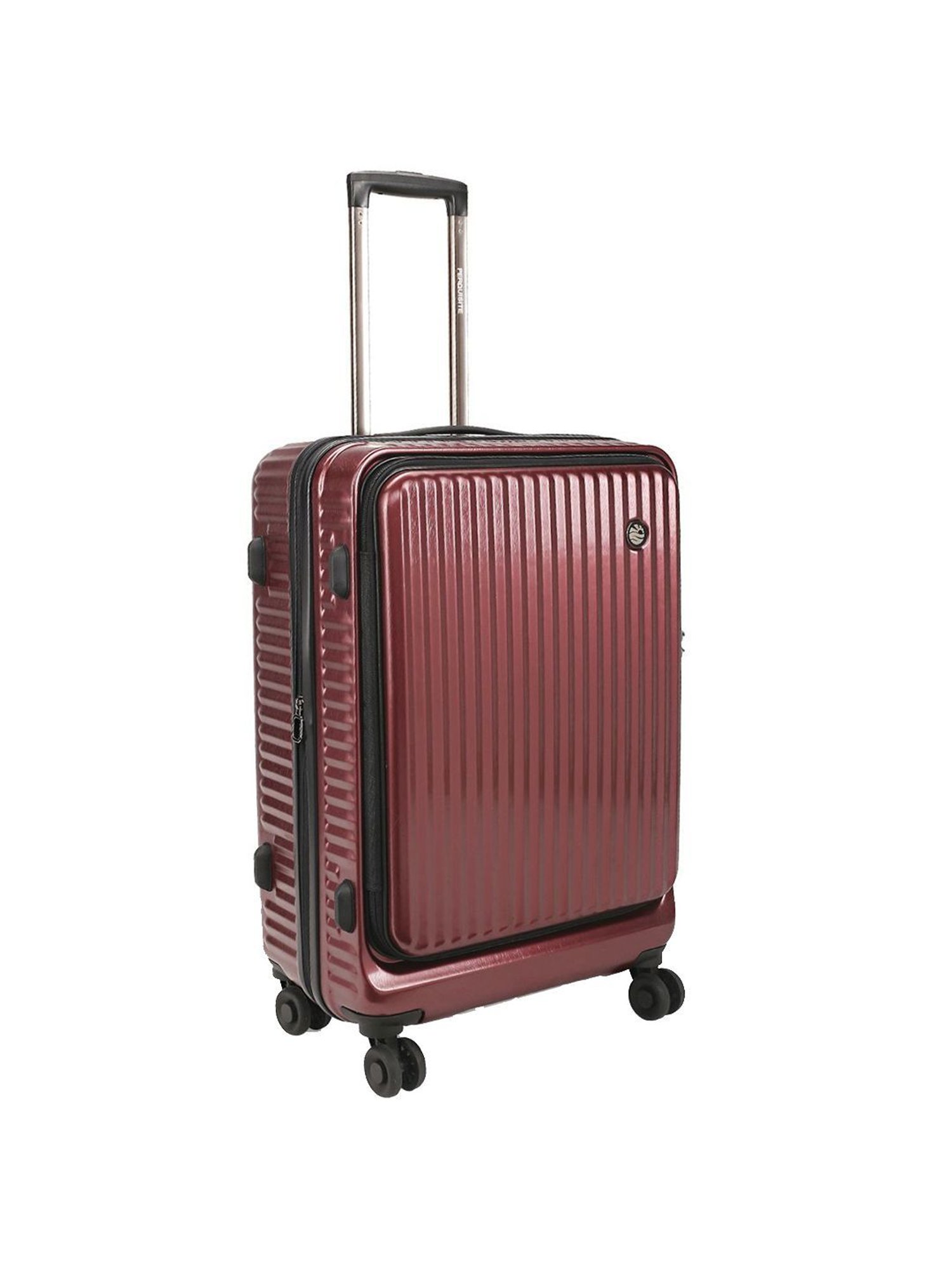 Perquisite Y2K Luxe Range Wine Red Hard 24" Medium Luggage