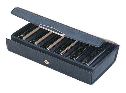 Suzuki MR-250-S Bluesmaster Professional 10-Hole Diatonic Harmonica, 6-Piece Set