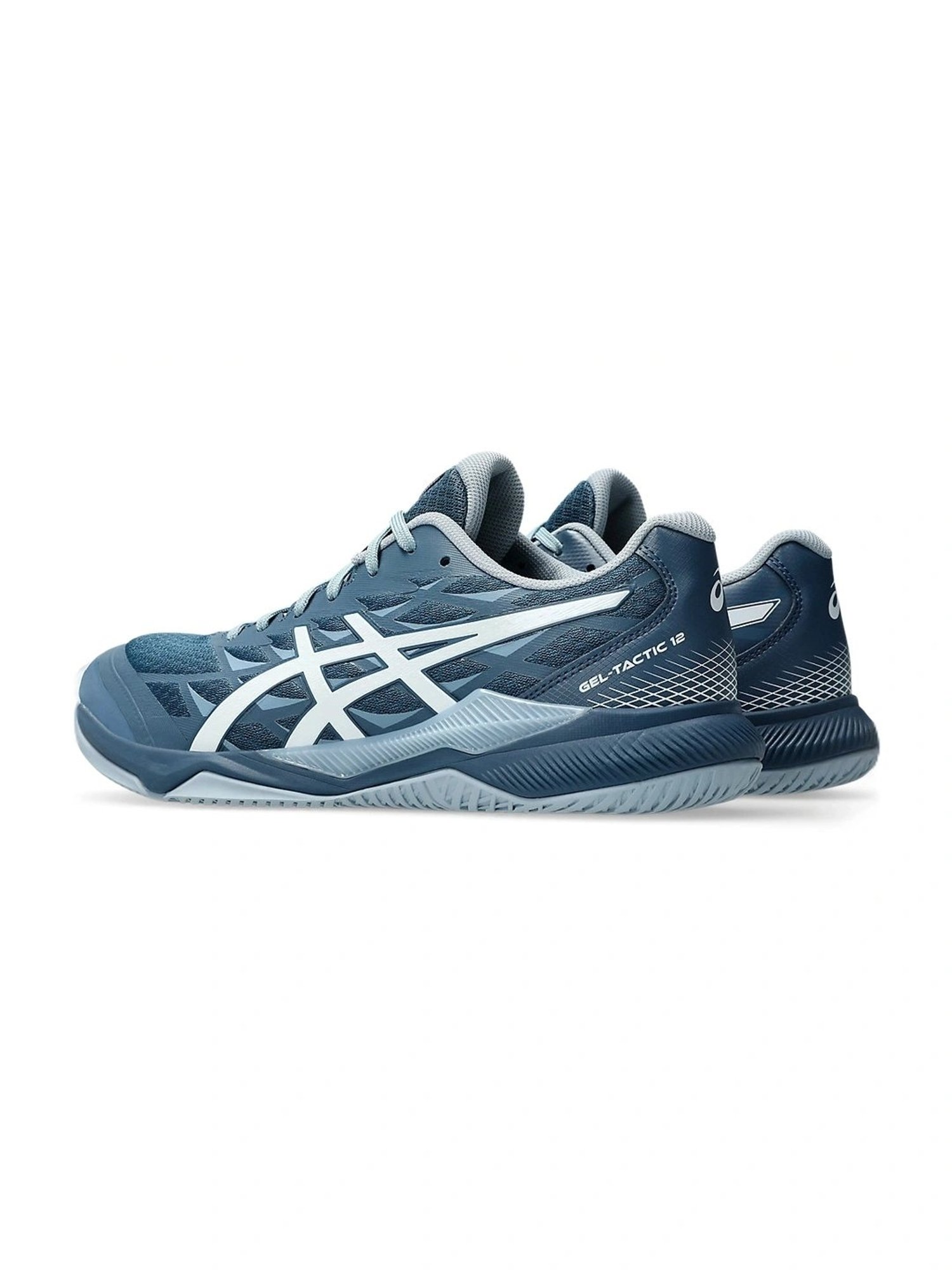Asics Men's GEL-TACTIC 12 Blue Indoor Court Shoes