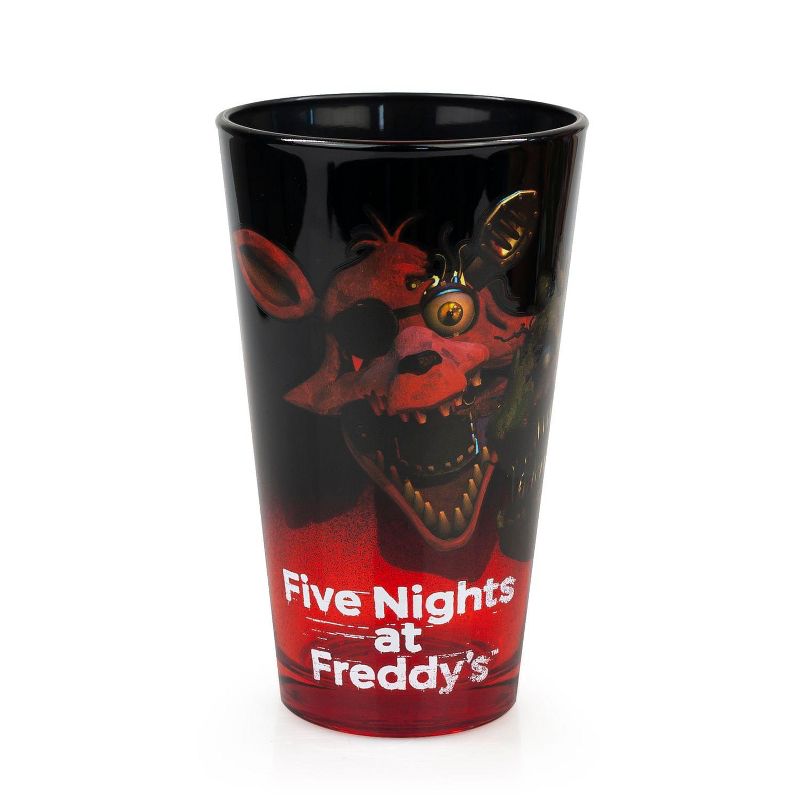 Just Funky Games Collectible | Five Nights At Freddy's Characters Pint Glass | 16 Ounces