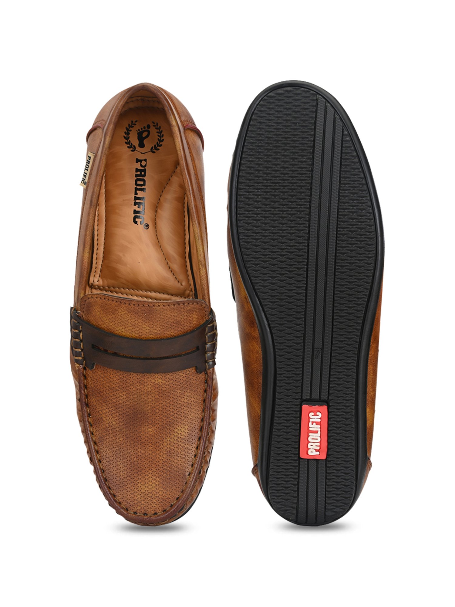 Prolific Tan Casual Loafers