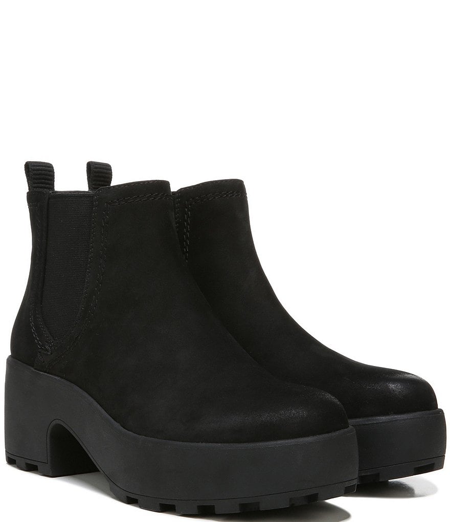 Zodiac Tavi Leather Chelsea Platform Booties