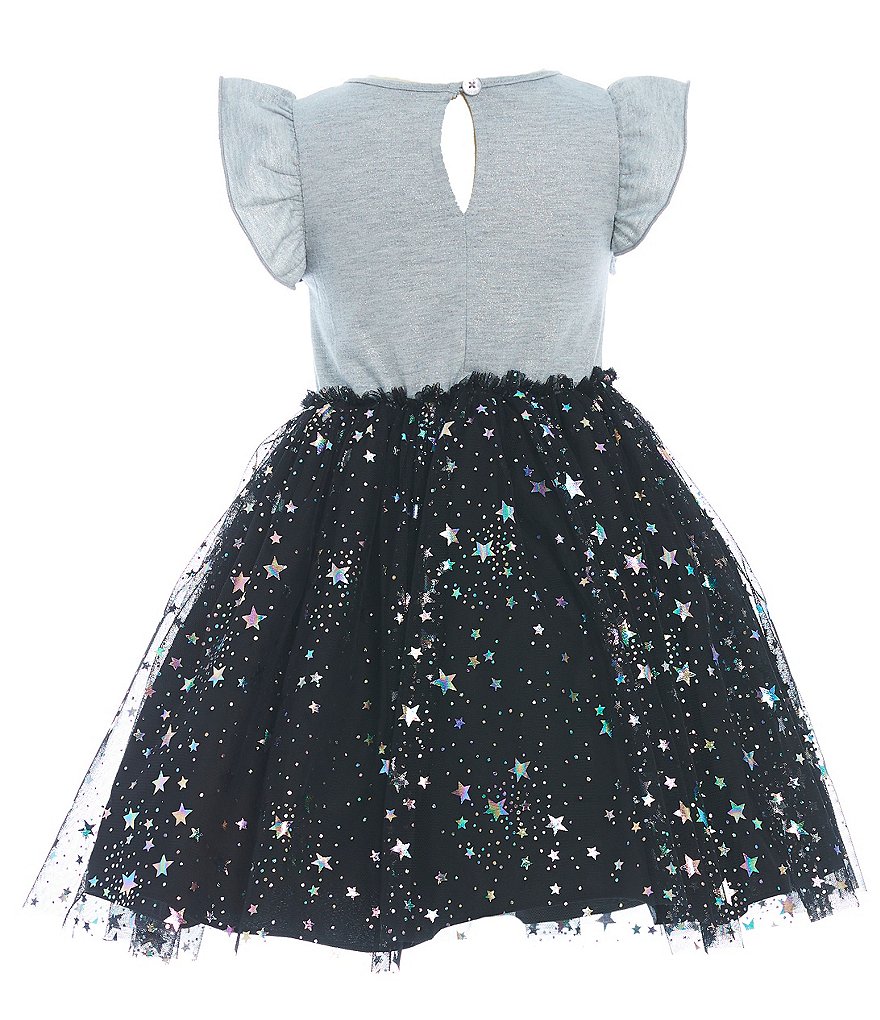 Zunie Little Girls 2T-6X Unicorn Rainbow Tutu Dress