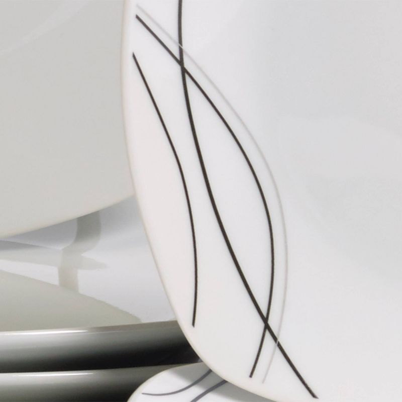 16pc Porcelain Alec Dinnerware Set - Tabletops Gallery