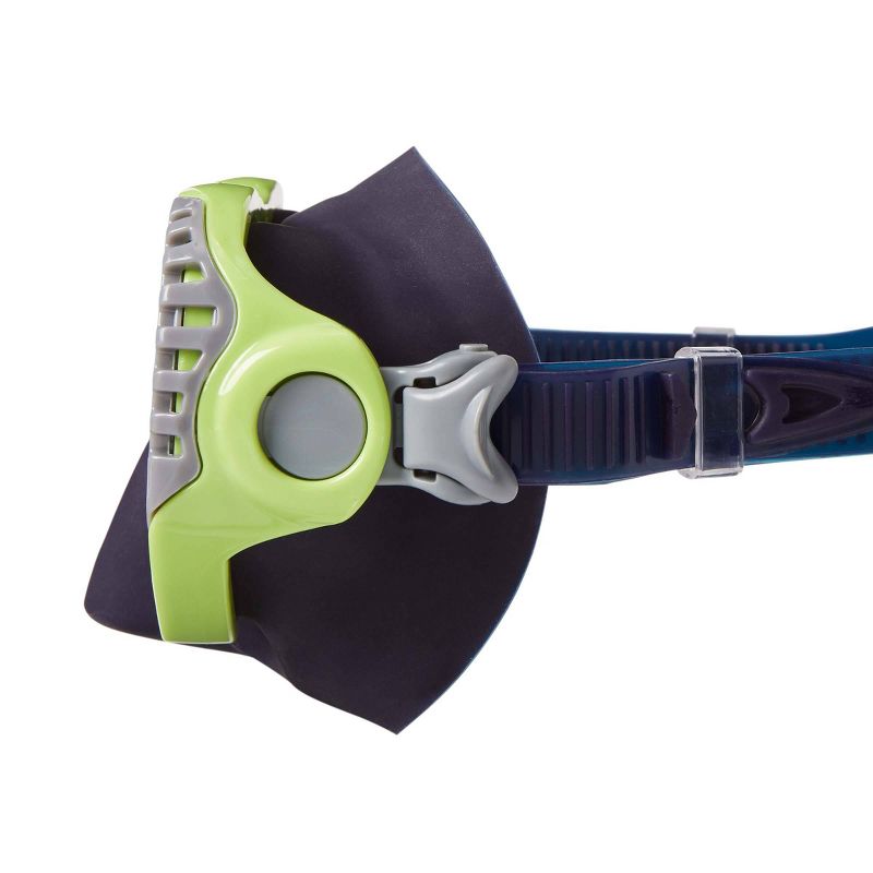 Speedo Junior Windward Swim Mask - Lime/Clear